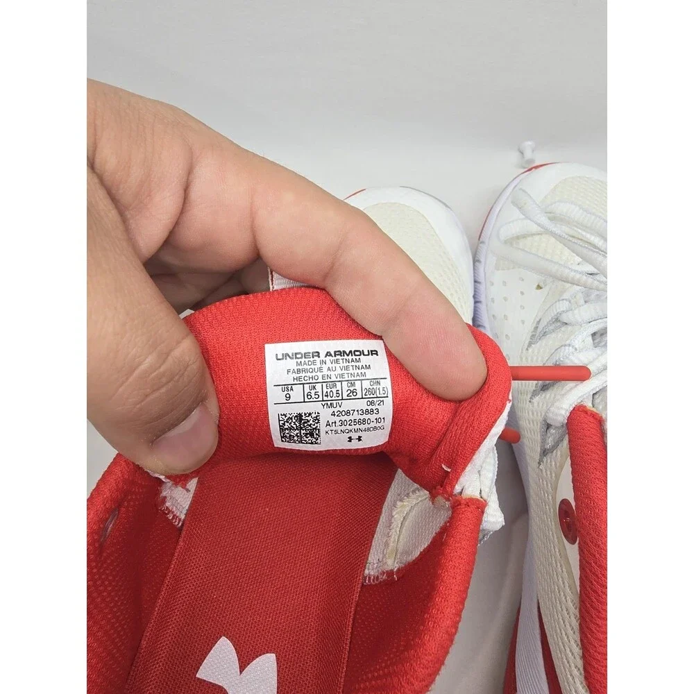 Under Armour Men's Red HOVR Running Size 9